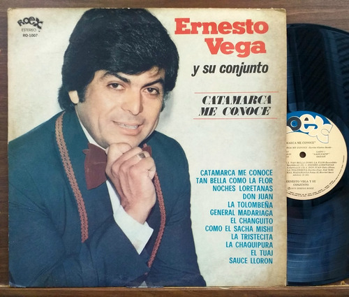 Ernesto Vega - Catamarca Me Conoce - Lp Año 1979 Folklore