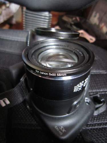 Canon Powershot Sx530hs / 520hs/kit Filtros + Adaptador