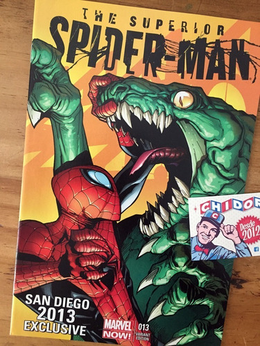 Comic - Superior Spider-man #13 Sdcc Humberto Ramos Variant