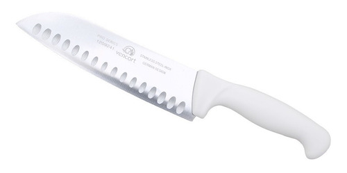 Cuchillo Chef Santoku Troquelado Profesional 7 Pulgadas