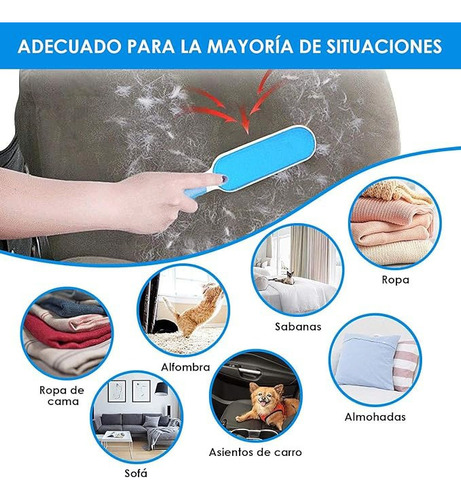 3pzs Lavable Pelusa Mascotas Pelo Removedor Rodillo/cepillo