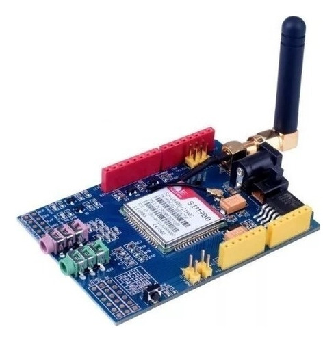 Modulo Gsm Shield Celular Gprs Simcom Sim900 Antena Arduino