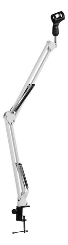 Suporte Articulado P/ Microfones Hyperx Quad/solocast Preto Cor Branco