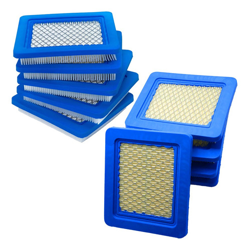 Kit 10 Elemento Filtro De Ar Para Motor Briggs Quantum 3.5hp