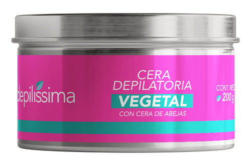 Depilissima - Cera Lata - Vegetal - 200 Grs.