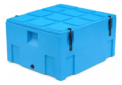 Caixa Térmica De Polietileno Modelo Asp 100 Litros Asperbras Azul