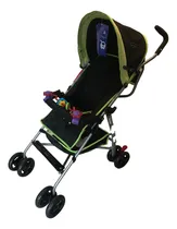 Comprar Cochecito Bebe Paraguita Plegable Compacto Piedi Liviano Verde
