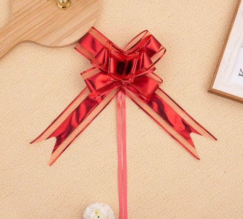 100 Moños Para Regalo Varios Colores 2 Modelos Grande Gigant