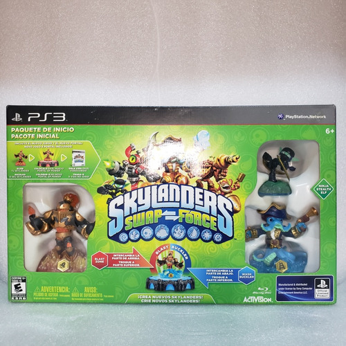 Skylanders Swap Force Starter Pack Ps3 Novo Lacrado