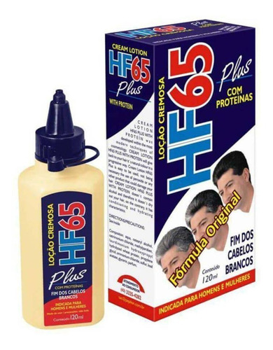  Loção Hf65 Plus 120ml | Gradativa | Sem Enxágue | Unissex