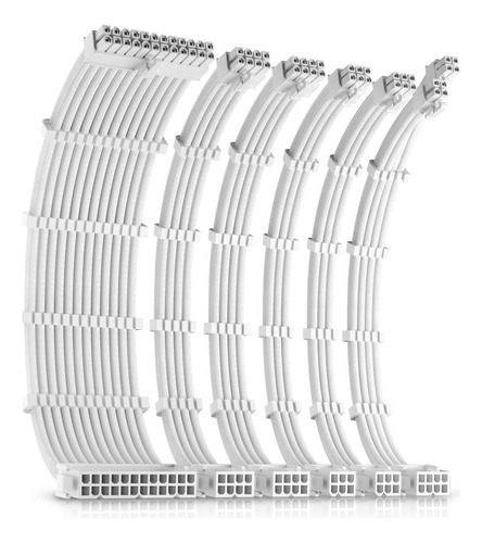 Cabl Psu Kit Extension Cable Funda 24 Pine Atx 4+4 Eps Pci-e