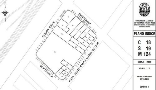 Terreno Lote  En Venta En Palermo, Capital Federal, Buenos Aires