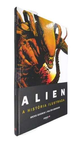 Livro Físico Em Formato Hq Graphic Novel Alien A História Ilustrada Archie Goodwin E Walter Simonson Capa Dura