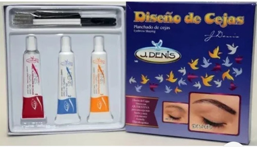 Imagen 2 de 2 de Kit Diseño De Cejas J. Denis Profesional