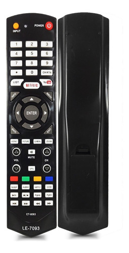 Controle Tv Compatível Semp Toshiba Ct-8063 Led 40l5400