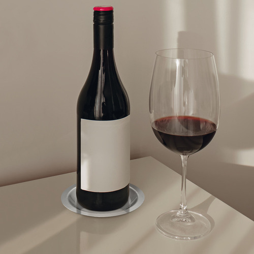 - Para Posavasos Con Salvamanteles De Acero Inoxidable Para