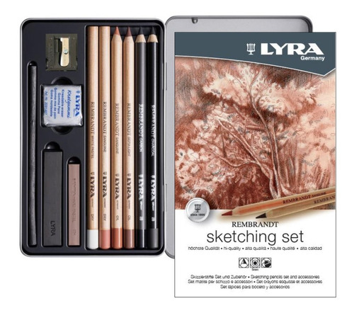 Lyra Sketching Set X 11 Piezas Bocetear