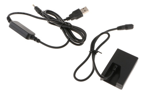 Usb Power-power + Ep-5 Dc Coupler Dummy Battery For Nikon