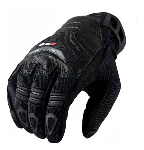 Guantes Moto Cortos Ls2 All Terrain Negro Protecciones Talle L