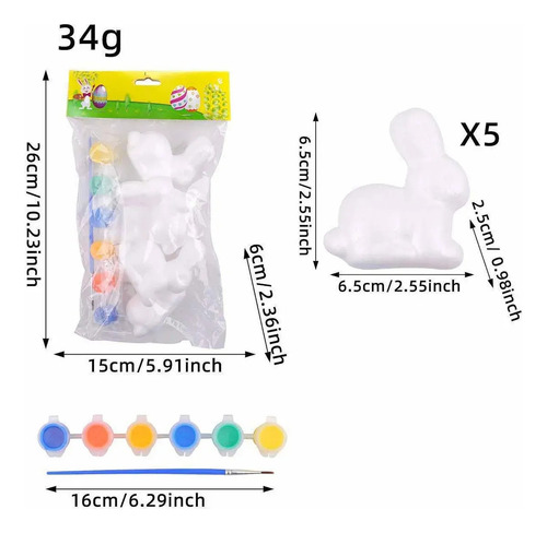 Kit De Pintura De Pascua Cantera De Pascua Sin Huevos 20*26