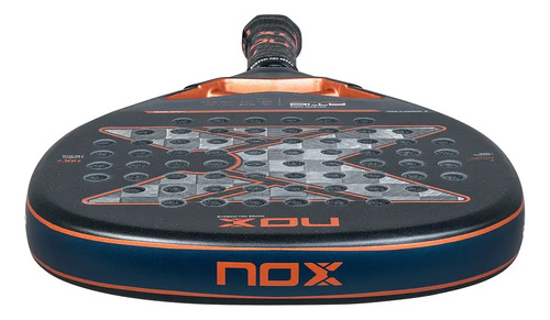 Paleta De Padel Nox AT10 Attack 18k 2025 Color Gris oscuro