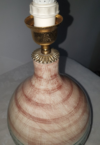 Base Para Abajur Em Porcelana (Usado)