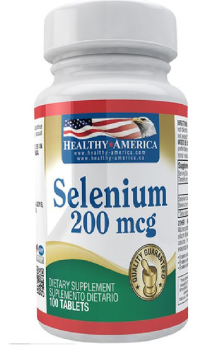 Selenium 200mcg - Unidad a $480