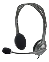 Comprar Auriculares Vincha Logitech H111 Negro Con Micrófono