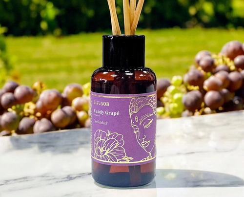 Aromanza Difusor De Varillas 60ml Naranja Pimienta