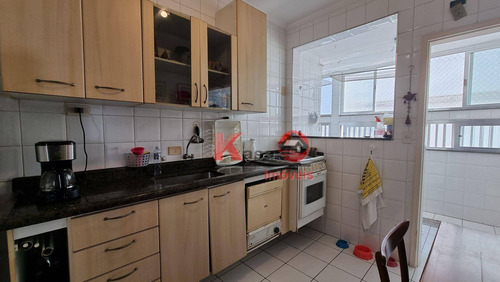 Imagem 7 de 8 de Apartamento Com 2 Dormitórios À Venda, 95 M² Por R$ 500.000,00 - Boqueirão - Santos/sp - Ap10501