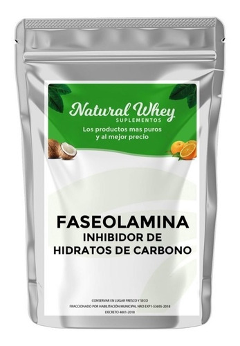 Faseolamina En Polvo Pura 20 Gr