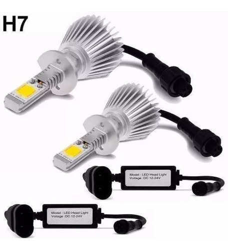 Imagem 3 de 6 de Kit Lampadas Leds Sandero 2017 Alto Baixo Milha 6000k Brinde