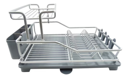 Escurridor Aluminio 2 Niveles Namaro Gris