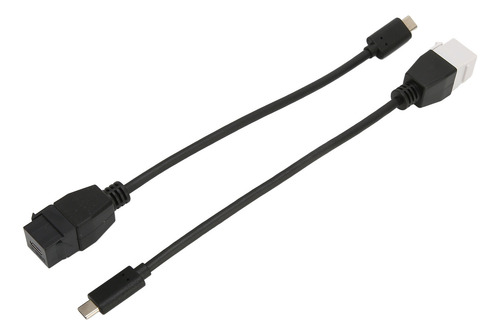 Cable De Extensión Tipo C, 2 Piezas A Conector Hembra A Hemb