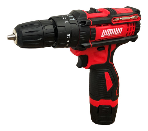 Taladro Percutor Omaha 12v + Llave De Impacto + Kit Bosch