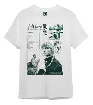 Comprar Remera Taylor Swift, The Eras Tour, Folklore