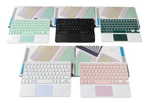 Teclado Inteligente Bluetooth Keyboard De Colores