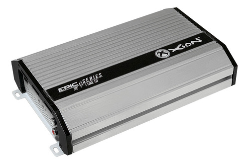 Xion Xe 1100.1d Amplificador Clase D Epic Series 1 Ohm 1100w Color Plateado