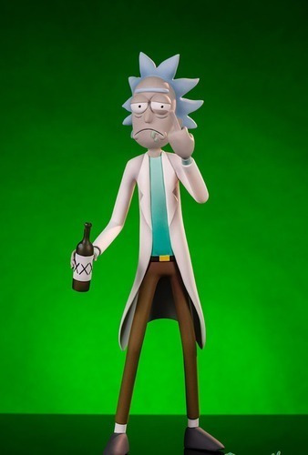 Rick And Morty Figure Set 1/6 Mondo Original Nuevo