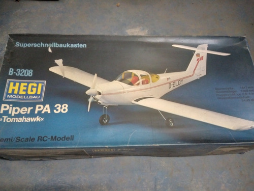 Avion Aeromodelismo Rc Piper Pa38 Tomahawk Entrenador 180 Mt