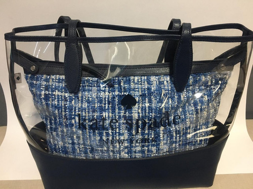 Bolsa Kate Spade Azul Marino Original