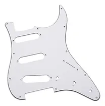 Comprar Pickguard Cool Parts Pst01sss Strato 3simples Tricapa Blanco