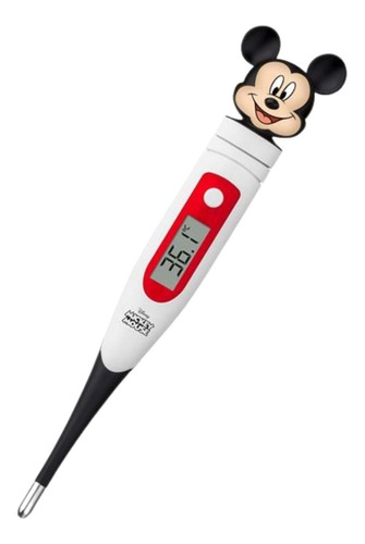 Termômetro Digital Mickey Disney Ponta Flexível Multilaser