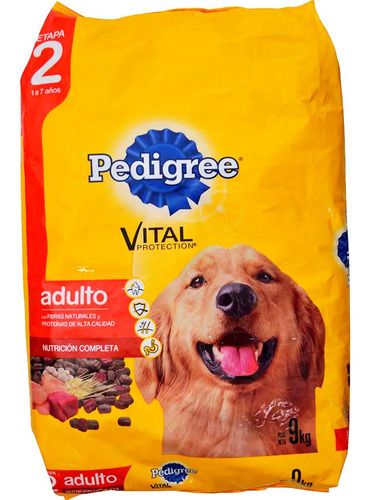 Alimento Pedigree Perros Adulto 9kg C/salsa Y Envío S/cargo