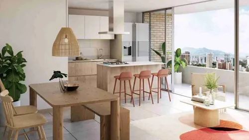 Cesión De Derechos En Terrah: Piso Alto Sin Poniente, El Apto Mas Grande Del Proyecto, Con Descuento Del Precio En Sala