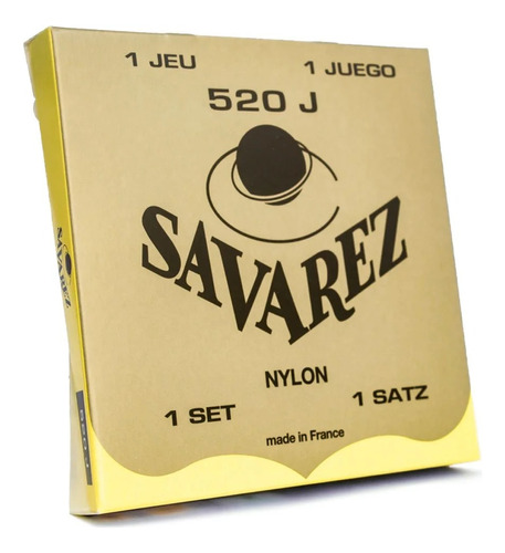 Encordoamento Savarez Tradicional 520j Nylon Extra-alta