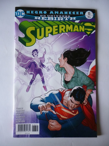 Superman Rebirth 13,14,15 Negro Amanecer Dc Comics Smash (Usado)