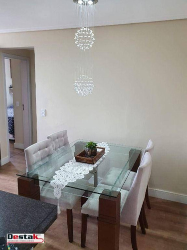 Imagem 3 de 14 de Lindo Apartamento Centro São Bernardo, 53 Metros!! - Ap3129