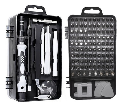 Set 115 Pcs Destornilladores Precisión Torx Magnéticos