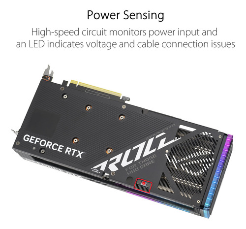 Tarjeta Gráfica Asus Rog Strix Geforce Rtx 4060 Oc 8 Gb Gddr